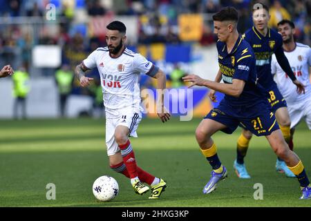 Riccardo Chiarello d'Alessandria Calcio lors du match de la série B entre Frosinone Calcio et Alessandria Calcio au Stadio Benito Stirpe le 12 mars 2022 à Frosinone, Italie. Banque D'Images