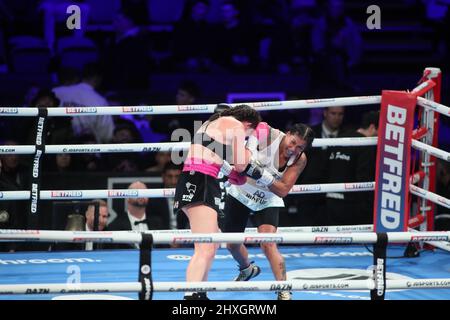 Nottingham, Royaume-Uni. 12th mars 2022. Ryan vs Garcia Round 9 action à Nottingham, Royaume-Uni, le 3/12/2022. (Photo de Ritchie Sumpter/News Images/Sipa USA) crédit: SIPA USA/Alay Live News Banque D'Images