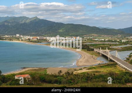 vue sur la ville de checheng dans le comté de pingtung à taïwan Banque D'Images