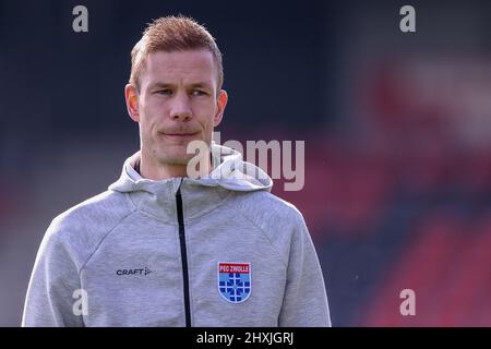 ROTTERDAM, PAYS-BAS - MARS 13: Le directeur Joran Pot de Pec Zwolle lors du match de Womans Pure Energie Eredivisie entre SBV Excelsior et Pec Zwolle au stade Van Dongen de Roo le 13 mars 2022 à Rotterdam, pays-Bas (photo de Herman Dingler/Orange Pictures) Credit: Orange pics BV/Alay Live News Banque D'Images