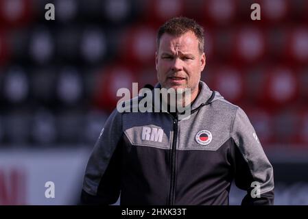 ROTTERDAM, PAYS-BAS - MARS 13: Le directeur Richard Mank d'Excelsior pendant le match de Womans Pure Energie Eredivisie entre SBV Excelsior et Pec Zwolle au stade Van Dongen en de Roo le 13 mars 2022 à Rotterdam, pays-Bas (photo de Herman Dingler/Orange Pictures) Banque D'Images