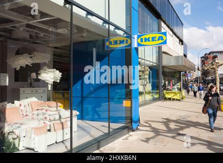 IKEA Hammersmith, Livat, centre commercial Kings Mall, King Street, Hammersmith, West London, W6, Angleterre, Royaume-Uni Banque D'Images