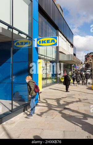 IKEA Hammersmith, Livat, centre commercial Kings Mall, King Street, Hammersmith, West London, W6, Angleterre, Royaume-Uni Banque D'Images