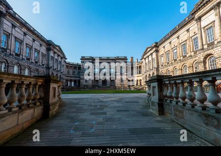 Edinburgh University, Old College dans le centre-ville d'Edimbourg, Ecosse, Royaume-Uni Banque D'Images
