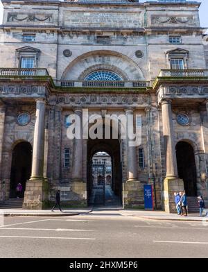 Old College Edinburgh University for Learning, Édimbourg, Écosse, Royaume-Uni Banque D'Images
