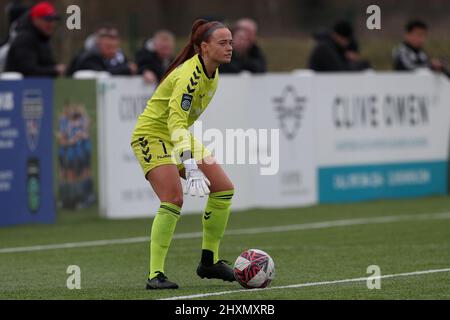 DURHAM, ROYAUME-UNI. 13th MARS Naoisha McAloon de Durham Women lors du match de championnat féminin de la FA entre Durham Women FC et Coventry United au château de Maiden, à Durham City, le dimanche 13th mars 2022. (Credit: Mark Fletcher | MI News) Credit: MI News & Sport /Alay Live News Banque D'Images