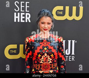 Los Angeles, États-Unis. 13th mars 2022. Kelly Hu assiste aux prix critiques Choice 27th annuels au Fairmont Century Plaza le dimanche 13 mars 2022. Crédit : UPI/Alay Live News Banque D'Images