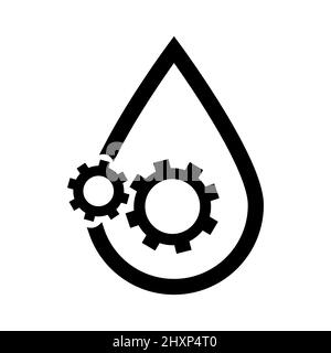 Icône vectorielle abstraite sur le blanc, Illustration isolée pour la conception graphique et web.Symbole plat simple. Illustration de Vecteur
