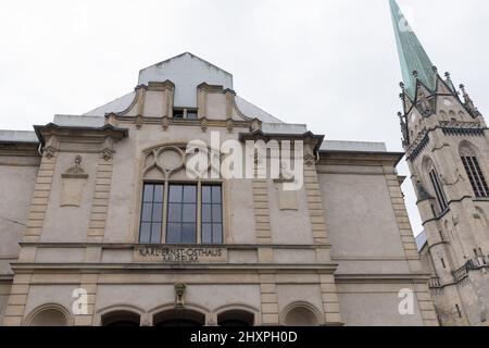 Hagen, Allemagne. 14th mars 2022. Le Musée Osthaus Hagen. Credit: Rolf Vennenbernd/dpa/Alay Live News Banque D'Images