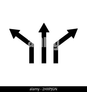 Icône vectorielle abstraite sur le blanc, Illustration isolée pour la conception graphique et web.Symbole plat simple. Illustration de Vecteur