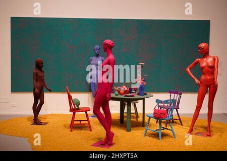 Exposition Yayoi Kusama au Musée d'art de tel Aviv le 26 2022 janvier Banque D'Images
