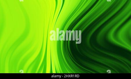 Fond d'animation de gradient de fluide vert, dégradé de couleur néon. Résumé arrière-plan flou Banque D'Images
