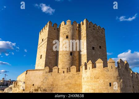 Wachturm Torre de la Calahorra à Cordoue, Andalousie, Espagnol | Tour de guet Torre de la Calahorra à Cordoue, Andalousie, Espagne Banque D'Images