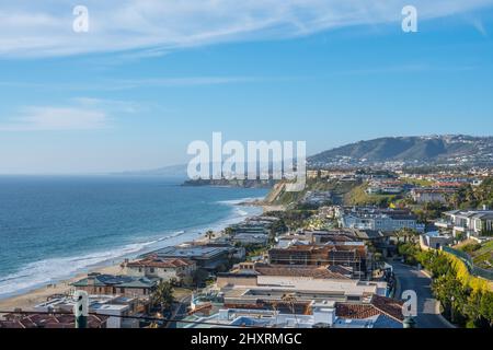 Vue sur la nature à Dana point, Californie Banque D'Images