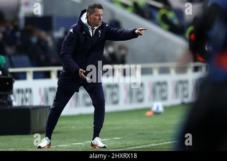 Bergame, Italie. 13th mars 2022. Alexander Blessin (Genoa CFC) gestes pendant Atalanta BC vs Genoa CFC, football italien série A match à Bergame, Italie, Mars 13 2022 crédit: Independent photo Agency/Alay Live News Banque D'Images