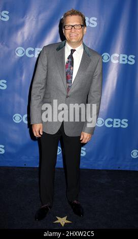 Drew Carey à l'avant-plan CBS 2011, au Lincoln Center, New York. Banque D'Images