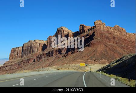 The Black Dragon - Spotted Wolf Canyon, Utah Banque D'Images