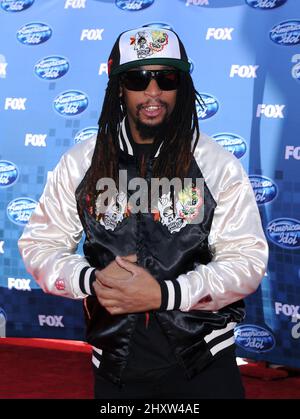 Lil Jon lors de l'American Idol Grand finale 2011 qui s'est tenu au Nokia Theatre L.A. En direct, Los Angeles Banque D'Images