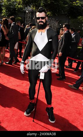 Brian Wilson arrive aux EPPY Awards 2011 qui ont eu lieu au Nokia Theatre, à Los Angeles Banque D'Images