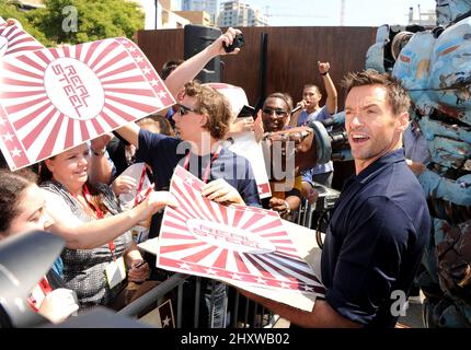 Hugh Jackman pendant Comic-con International tenu au centre des congrès de San Diego. Banque D'Images