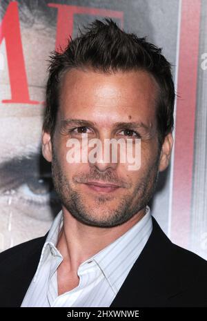 Gabriel Macht lors de la première des « Ides of March » à Los Angeles, au théâtre AMPAS Samuel Goldwyn, en Californie Banque D'Images