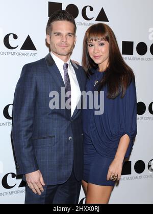 Greg Rikaart et Diana DeGarmo lors du Gala 2011 du MOCA 'un manifeste de vie d'artistes' qui s'est tenu à la MOCA Grand Avenue, Los Angeles Banque D'Images