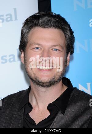 Blake Shelton participe à la NBC Universal Press Tour All-Star Party qui s'est tenue à l'Athenaeum de Pasadena, aux États-Unis. Banque D'Images