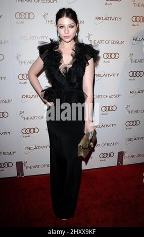 Michelle Trachtenberg au Gala Art of Elysium Heaven 2012 qui s'est tenu à la gare Union de Los Angeles Banque D'Images