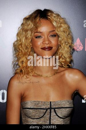 Rihanna pendant le brunch pré-Grammy de la nation ROC à la SOHO House à West Hollywood, Californie Banque D'Images