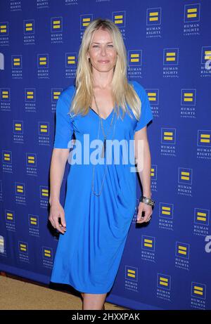 Chelsea Handler participe au gala de Los Angeles de la campagne des droits de la personne 2012, qui s'est tenu au Ritz Carlton JW Marriott L.A. Vivre à Los Angeles, Etats-Unis. Banque D'Images