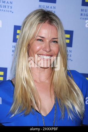 Chelsea Handler participe au gala de Los Angeles de la campagne des droits de la personne 2012, qui s'est tenu au Ritz Carlton JW Marriott L.A. Vivre à Los Angeles, Etats-Unis. Banque D'Images