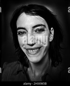 Patti Smith Photoshoot, studio Berenstraat, Amsterdam Banque D'Images