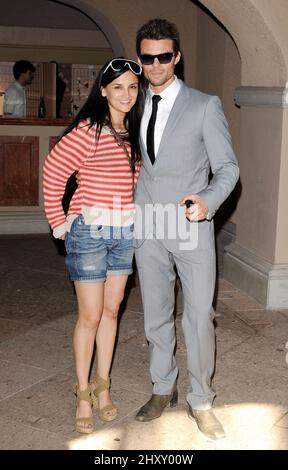 Rachael Leigh Cook et Daniel Gillies lors de la NBC Universal Summer Press Day qui s'est tenue à l'hôtel Langham, en Californie Banque D'Images