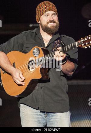 La visite du Zac Brown Band 2012 s'arrête au Time Warner Cable Music Pavilion. Banque D'Images