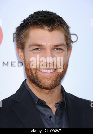 Liam McIntyre célèbre Kirk Douglas et l'impact de Spartacus alors et maintenant, à Hollywood Nord, en Californie. Banque D'Images