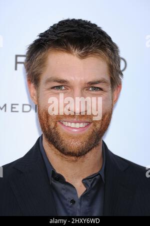 Liam McIntyre célèbre Kirk Douglas et l'impact de Spartacus alors et maintenant, à Hollywood Nord, en Californie. Banque D'Images