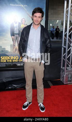 Adam Brody participe à la première « « « un ami pour la fin du monde » au Festival du film de Los Angeles 2012 qui s'est tenu au Regal Cinemas L.A. Vivre à Los Angeles, Etats-Unis. Banque D'Images