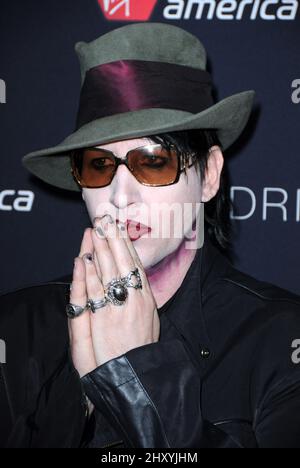 Marilyn Manson participe au Sunset Strip Music Festival VIP Party, Californie. Banque D'Images