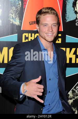 Jonny Weston 'Chasing Mavericks' - première de Los Angeles tenue au Grove, Los Angeles, Californie, le 18 octobre 2012. Banque D'Images