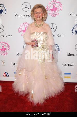 Barbara Davis participe au Gala Carousel of Hope 2012 qui s'est tenu à l'hôtel Beverly Hilton de Los Angeles, aux États-Unis. Banque D'Images