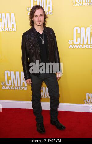 Jonathan Jackson participant à la salle de presse aux Country Music Awards 46th à Nashville, Tennessee. Banque D'Images