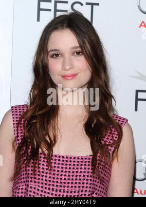 Alice Engert participe à la projection spéciale « Ginger & Rosa » lors du festival AFI Fest 20912 qui s'est tenu au Grauman's Chinese Theatre à Los Angeles, aux États-Unis. Banque D'Images