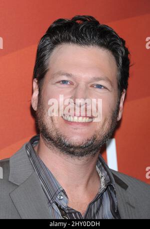 Blake Shelton participant à la visite universelle de l'ACCL à l'hôtel Langham Huntington de Pasadena, en Californie. Banque D'Images