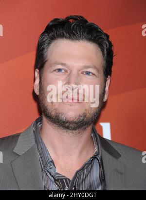 Blake Shelton participant à la visite universelle de l'ACCL à l'hôtel Langham Huntington de Pasadena, en Californie. Banque D'Images