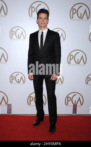 Matt Bomer arrive pour les Prix annuels de la Guilde des producteurs 24th qui se tiennent à l'hôtel Beverly Hilton. Banque D'Images