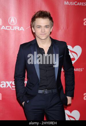 8 février 2013 Los Angeles, ca. Hunter Hayes la personne de l'année MusiCares 2013 Gala honorant Bruce Springsteen Banque D'Images