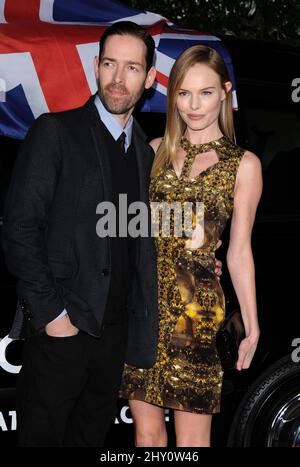 Kate Bosworth et le petit ami Michael Polish assistent à la soirée d'ouverture Topshop Topman LA qui s'est tenue à Cecconi's à Los Angeles, États-Unis. Banque D'Images