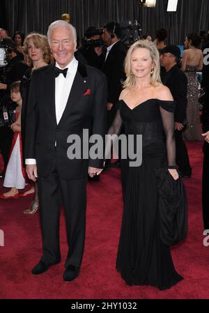 Christopher Plummer et Elaine Taylor arrivent aux Prix annuels de l'Académie 85th qui se tiennent au Dolby Theatre de Los Angeles, aux États-Unis Banque D'Images