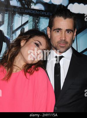 Noomi Rapace et Colin Farrell assistent à la première mondiale de « Dead Man Down » qui s'est tenue aux cinémas ArcLight Hollywood de Los Angeles, Etats-Unis/ Banque D'Images