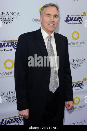 Mike d'Antoni arrivant à la nuit du Casino Lakers 2013 au Club Nokia LA Live le dimanche 10 mars 2013 à Los Angeles. Banque D'Images